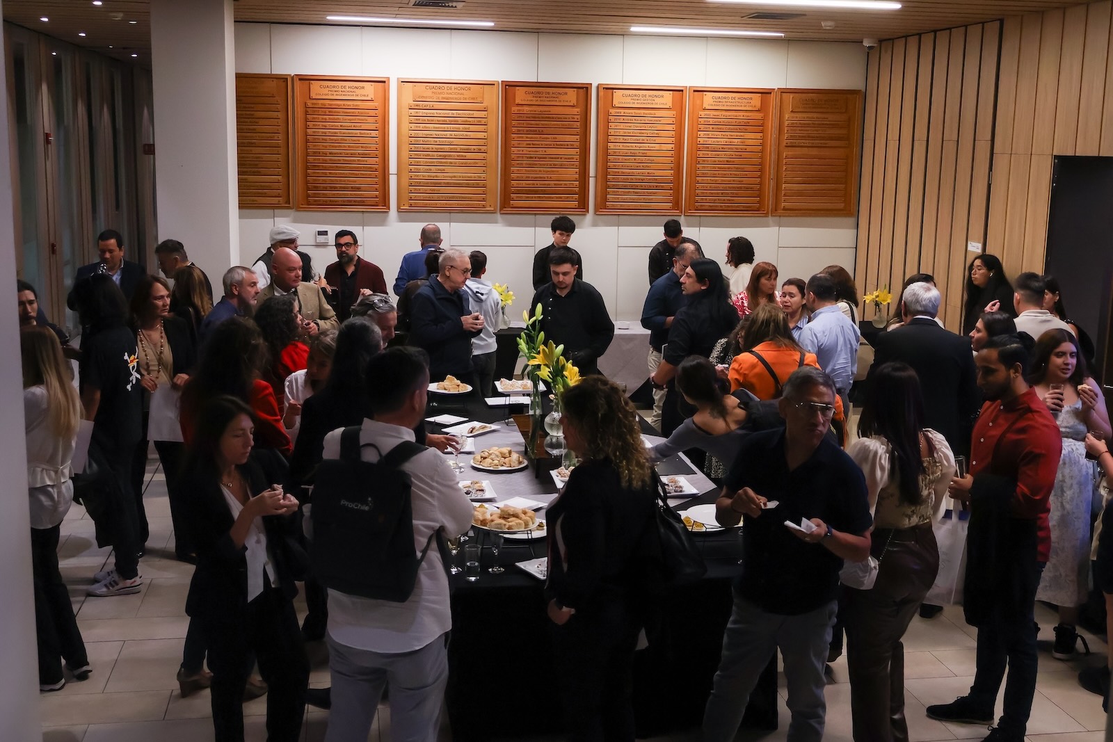 Plano general del salón